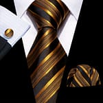 product-fancy-c90f91b7-4a26-4ee1-9f4e-86ab74992a50 3pcs/SET Mens tie Fashion Office Ties for men Red Blue Purple Black Necktie Hanky Cufflinks Set Wedding Gift Party Event