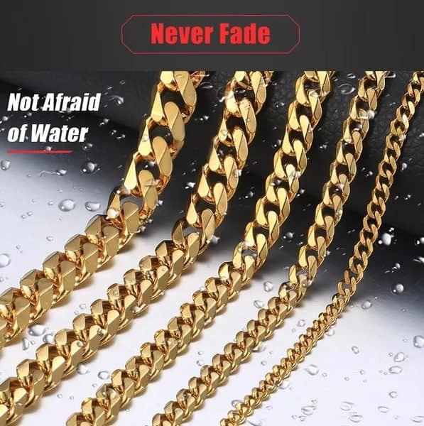 adc6d2ea-2a03-4c7a-9ca7-6c8ad7dbdf6c.jpg Stainless Steel Gold Silver Chain Cuban Curb Womens Mens Necklace